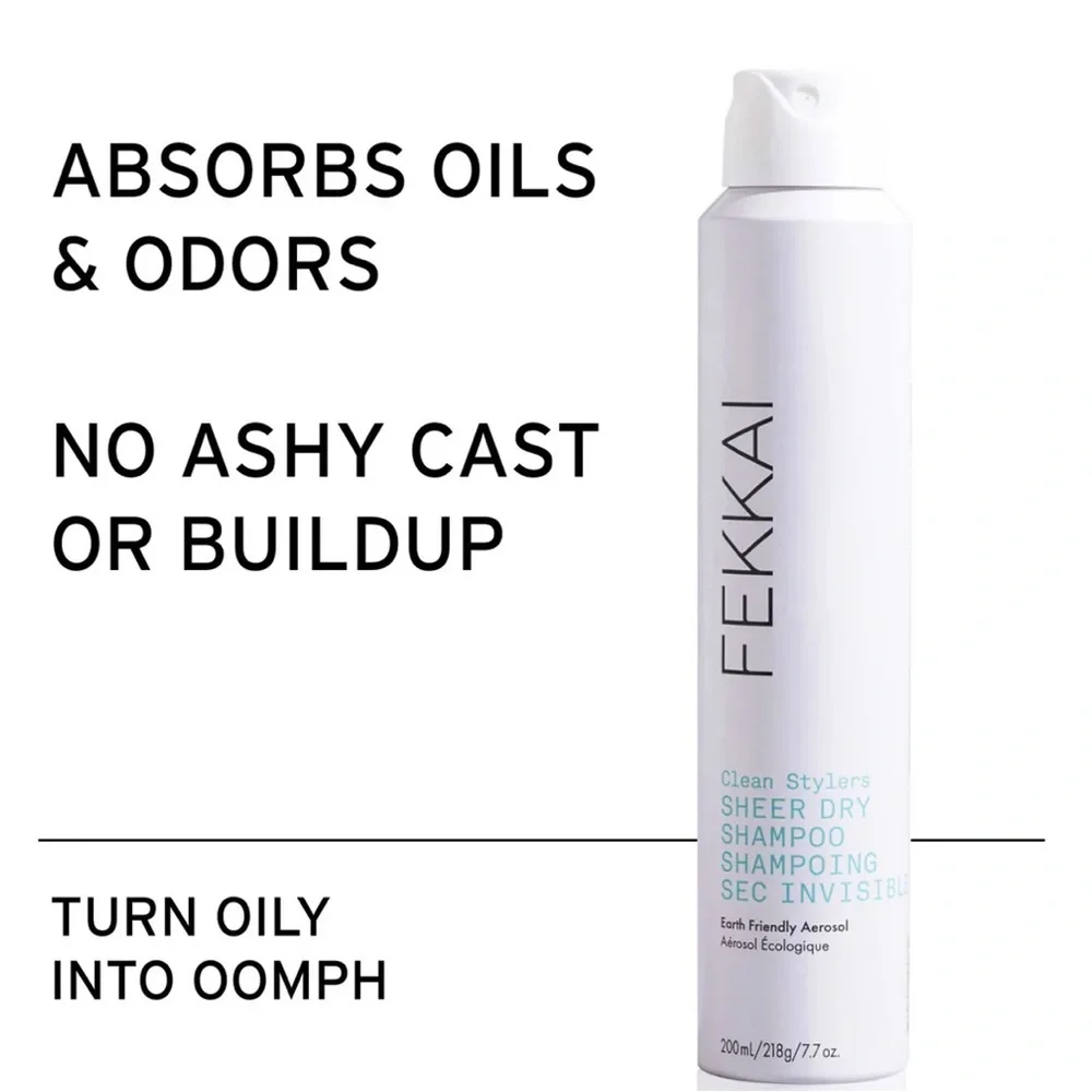 NEW Fekkai CLEAN STYLERS SHEER DRY SHAMPOO
